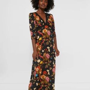 TUCKERNUCK Baroque Floral Irina Dress EUC XXL - SOLD OUT ONLINE